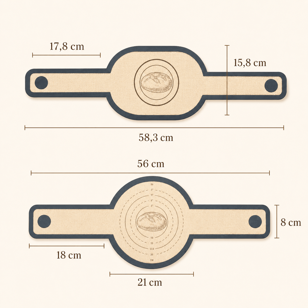 Tapis de Cuisson  – Rond ou Ovale